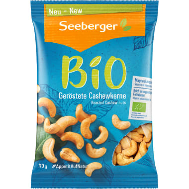 Seeberger Bio geröstete Cashewkerne