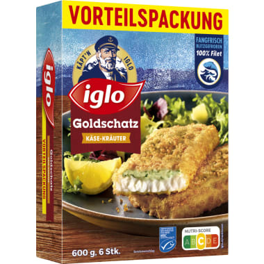 iglo Goldschatz Käse MSC 600 gr