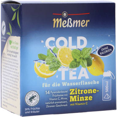 MESSMER Cold Tea Zitrone Minze