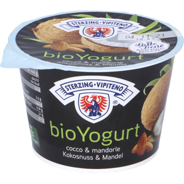 Sterzinger Joghurt Bio Yogurt Kokos-Mandel