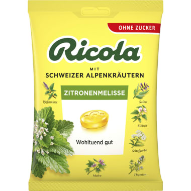 Ricola Kräuterbonbon Zitronenmelisse 75 gr