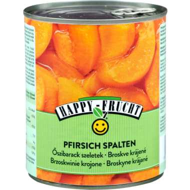 Happy Frucht Pfirsichspalten