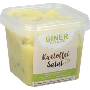 Giner Agrarprodukte e.U. Kartoffelsalat Becher