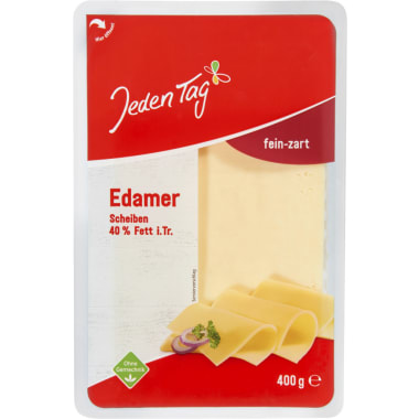 Jeden Tag Edamer Scheiben