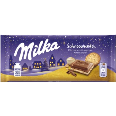 MILKA Schokolade Schneewunder