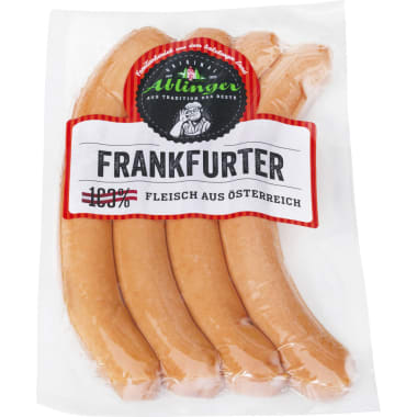 Ablinger Frankfurter 2x 2 Paar