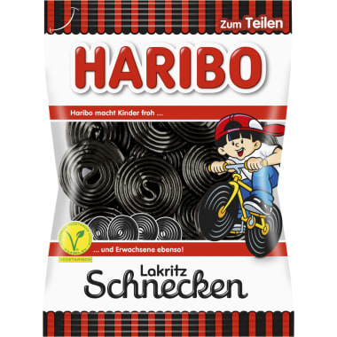 Haribo Lakritz-Schnecken