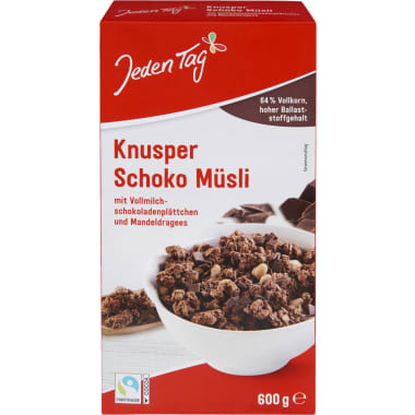 Jeden Tag Knuspermüsli Schoko