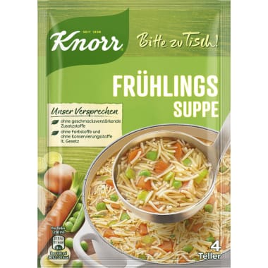 Knorr Bitte zu Tisch Frühlingssuppe