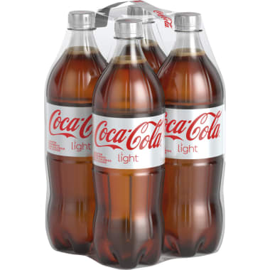 Coca-Cola Light Tray 4x 1,0 Liter