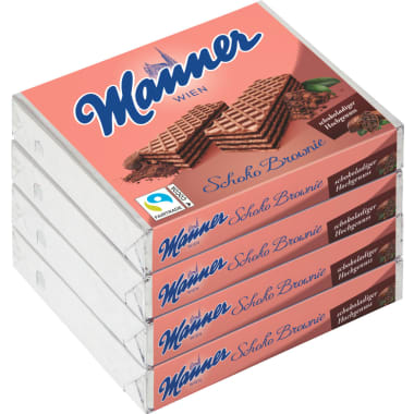 Manner Schoko Brownie 4er-Packung