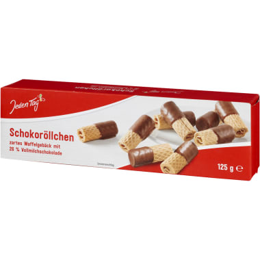 Jeden Tag Schoko-Röllchen Vollmilch