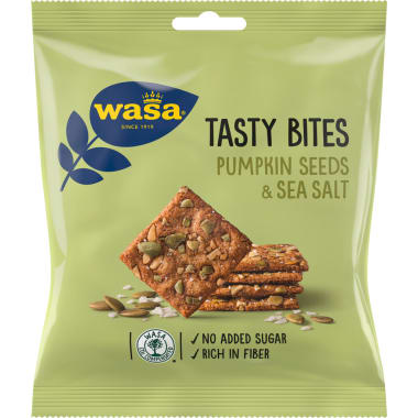 Wasa Tasty Bites Kürbiskern Meersalz