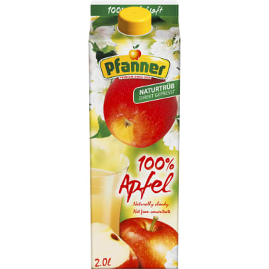 Pfanner Apfel naturtrüb 2,0 Liter