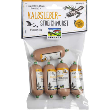 Landhof Kalbsleber-Streichwurst