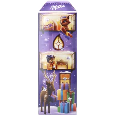 MILKA 3D Haus Weihnachtskalender