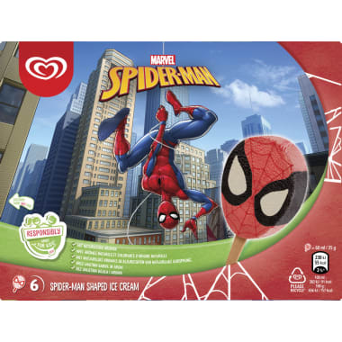 ESKIMO Marvel Spiderman 6er-Packung