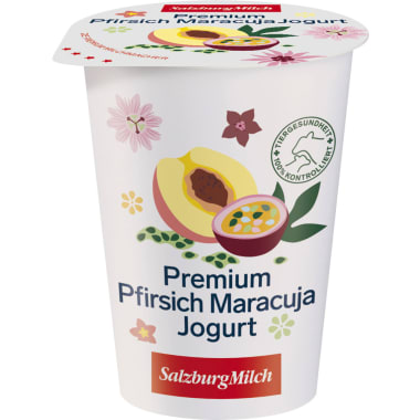 SalzburgMilch Premium Jogurt Pfirsich Maracuja