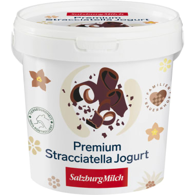 SalzburgMilch Premium Jogurt Stracciatella 1,0 kg