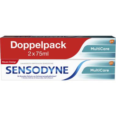 SENSODYNE Zahncreme Multicare Original 2er-Packung