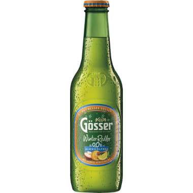 Gösser Winterradler alkoholfrei Tray 12x 0,33 Liter