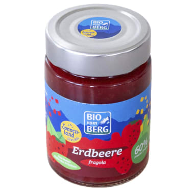 BIO vom BERG Bio Erdbeeren Konfitüre