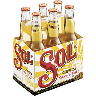 Sol Bier Tray 6x 0,33 Liter