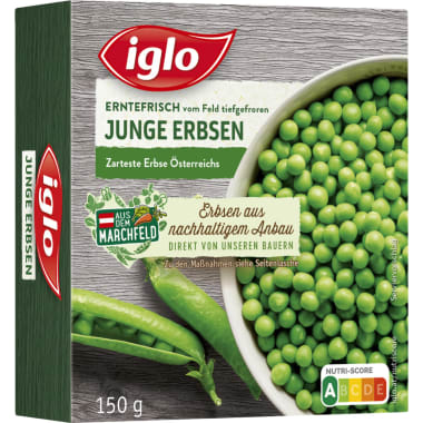 iglo Junge Erbsen 150 gr