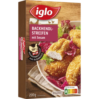 iglo Backhendlstreifen Sesamkörner