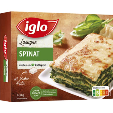 iglo Spinat-Lasagne