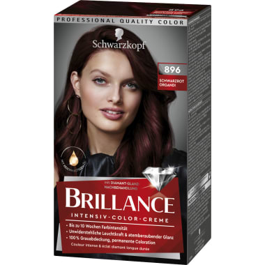 Schwarzkopf Brillance Schwarzrot