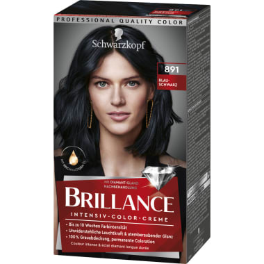 Schwarzkopf Brillance Blau-Schwarz