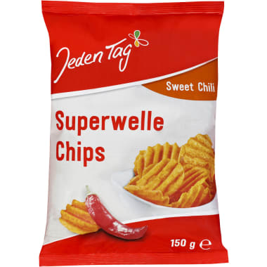 Jeden Tag Chips Superwelle Sweet Chili