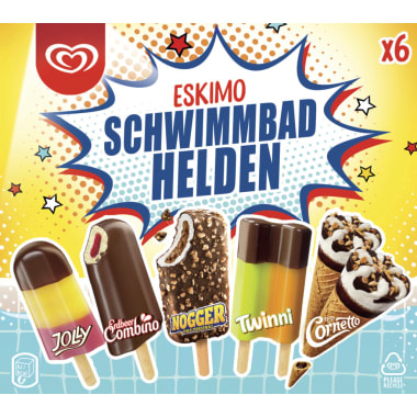 ESKIMO Schwimmbadhelden 6er-Packung