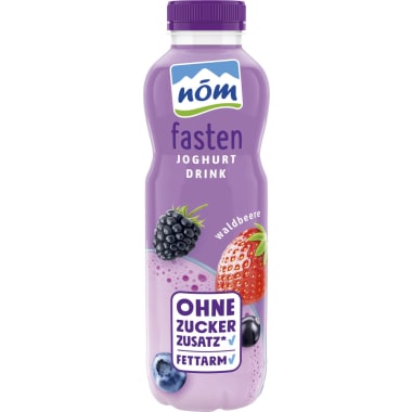 nöm Fasten Joghurt Drink Waldbeere 0,5 Liter