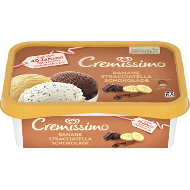 ESKIMO Cremissimo Banane-Stracciatella-Schokolade