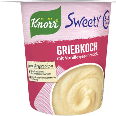 Knorr Sweety Grießkoch Snackbecher