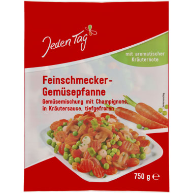 Jeden Tag Pfannengemüse Feinschmecker Art