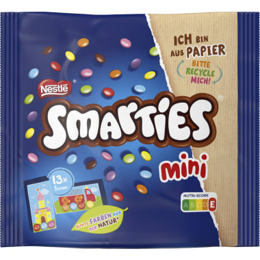 Nestlé Smarties Minis Schokolinsen 187 gr