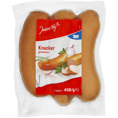 Jeden Tag Knacker 3er-Packung