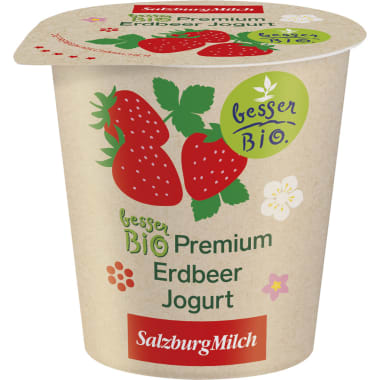 SalzburgMilch Bio Fruchtjoghurt Erdbeere