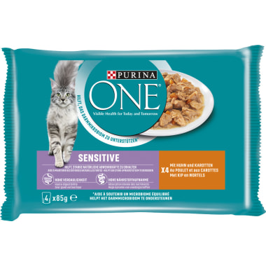 PURINA One Sensitive Huhn 4x 85 gr