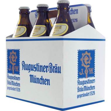 Augustinerbräu München Edelstoff Tray 6x 0,5 Liter