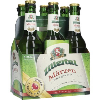 Zillertal Bier Märzen Tray 6x 0,33 Liter