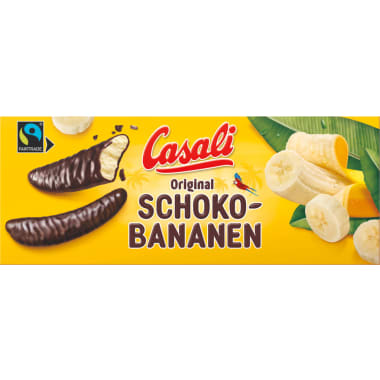 Casali Schoko-Bananen 24er-Packung Fairtrade