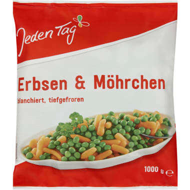 Jeden Tag Erbsen & Karotten