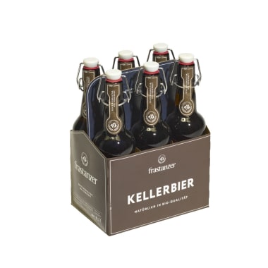 frastanzer Bio Kellerbier Tray 6x 0,5 Liter