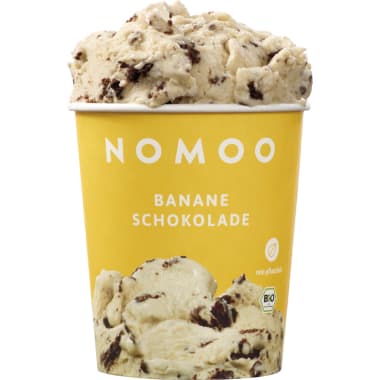 NOMOO Bio Banane-Schokoladeneis