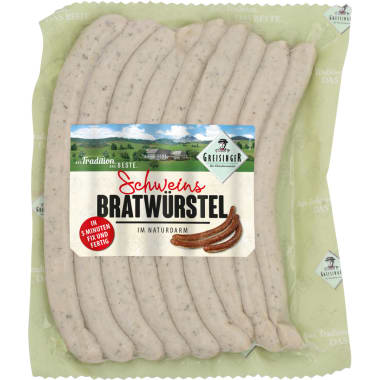 Greisinger Schweinsbratwürstel