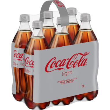 Coca-Cola Light Tray 6x 1,0 Liter